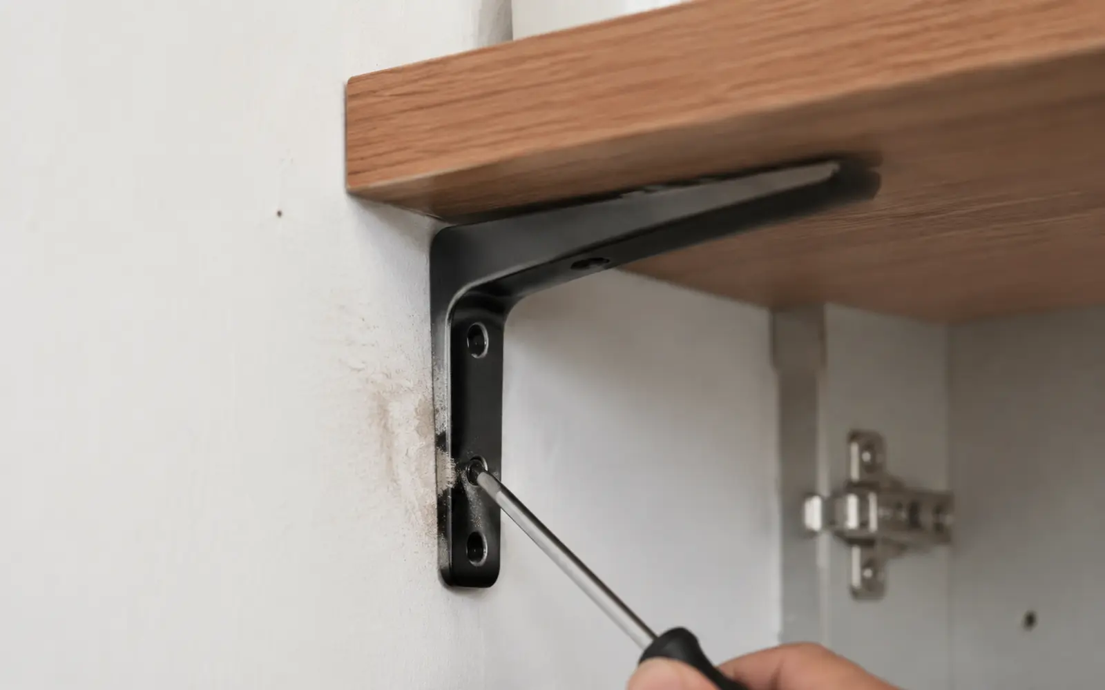 Repair professional completing home maintenance