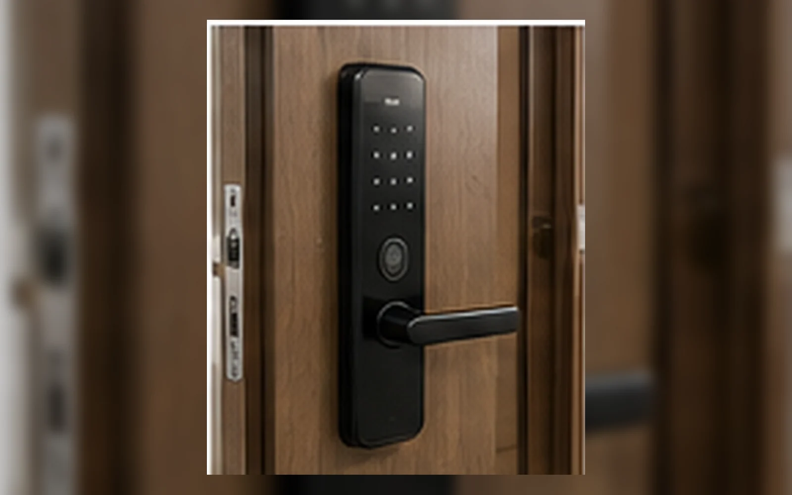 Door lock replacement in a Singapore home.