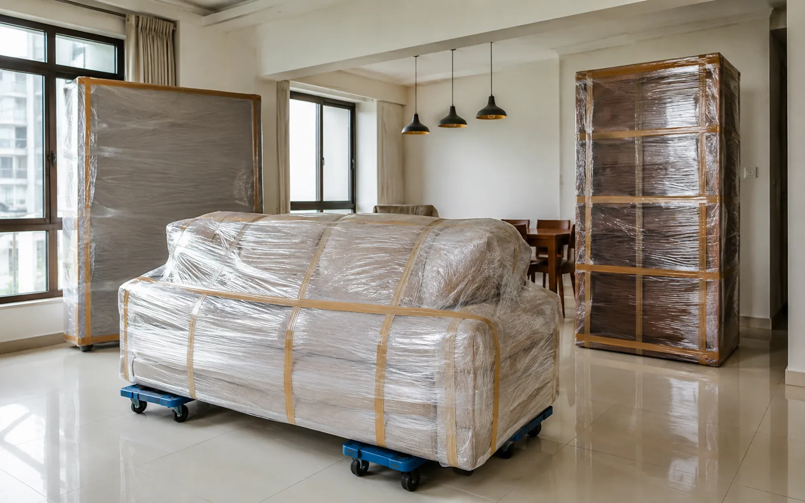 Furniture moving service in Singapore.