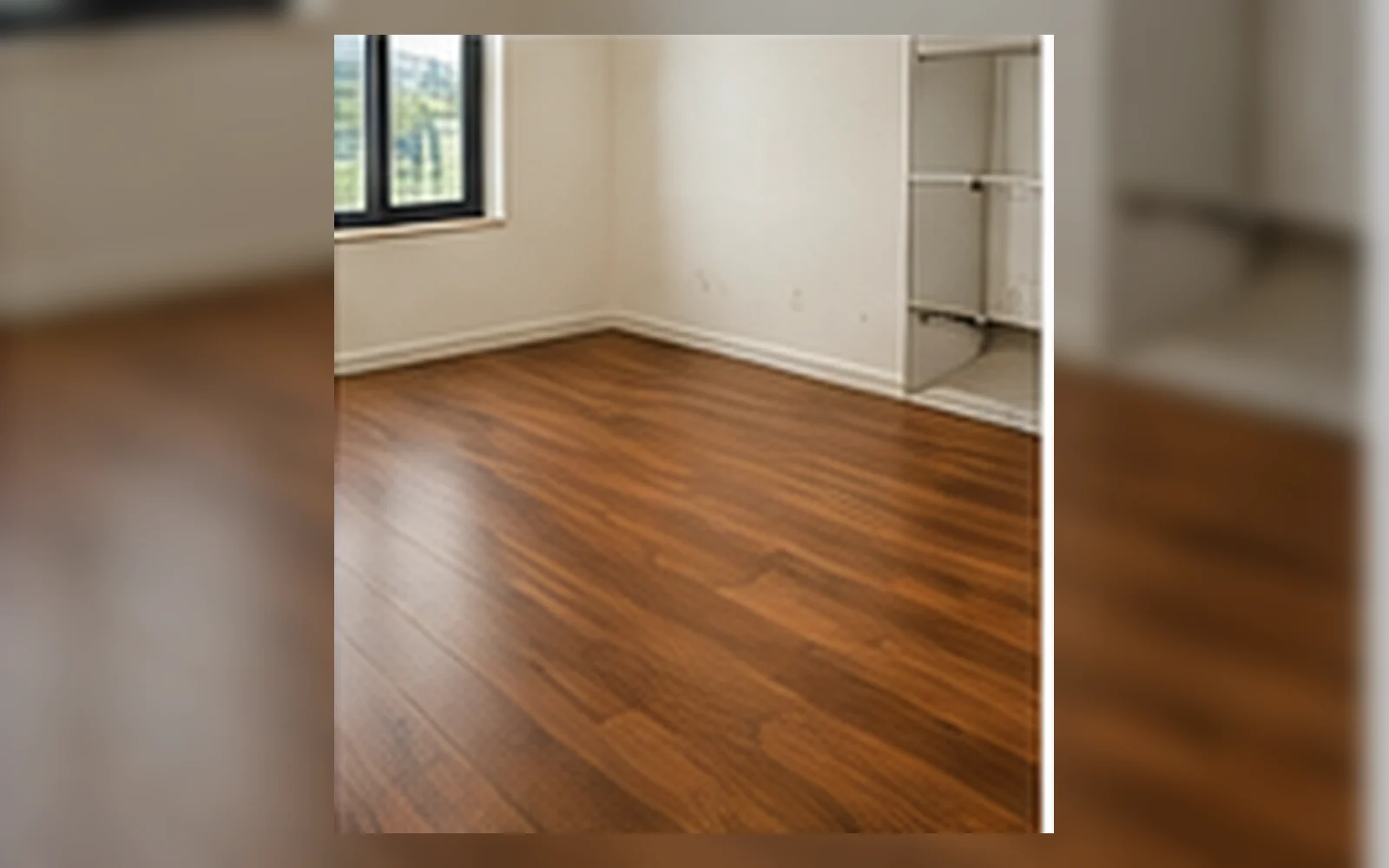 Laminate flooring installation in a Singapore property.