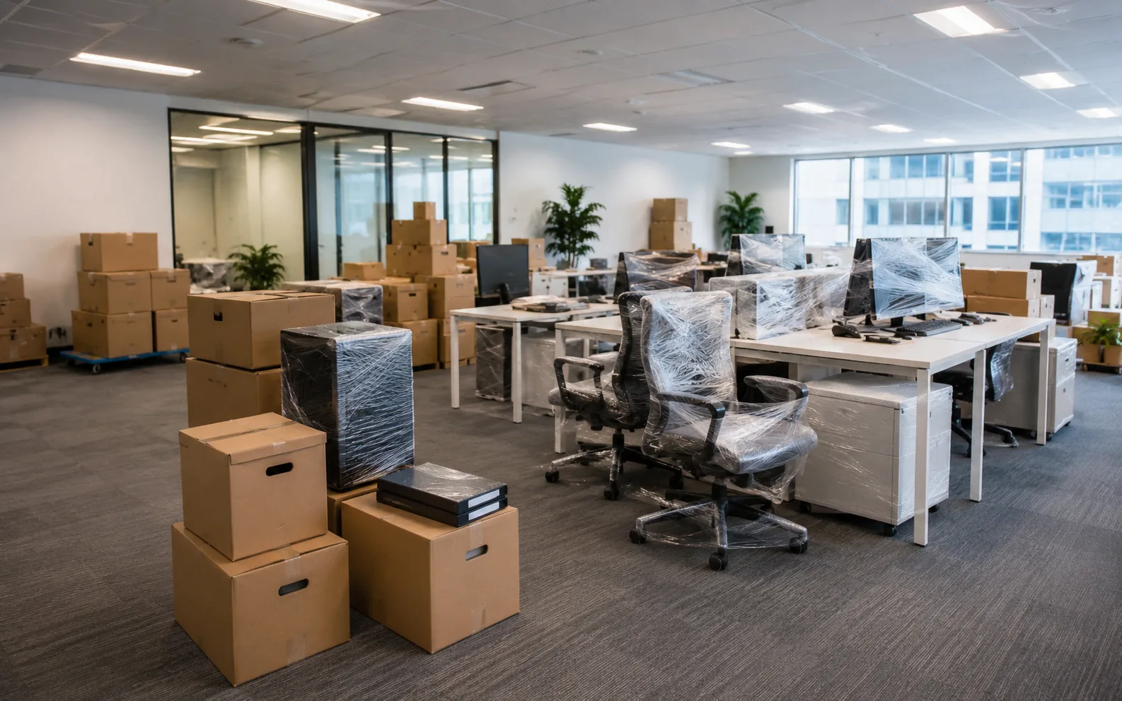 Office moving service in Singapore.