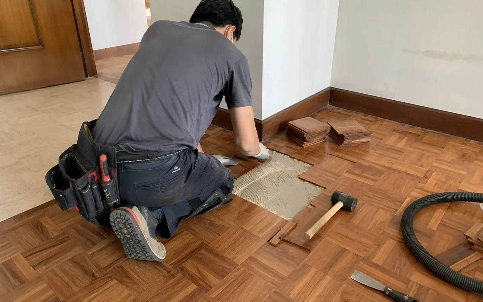 Parquet Repair assessment for a Singapore property