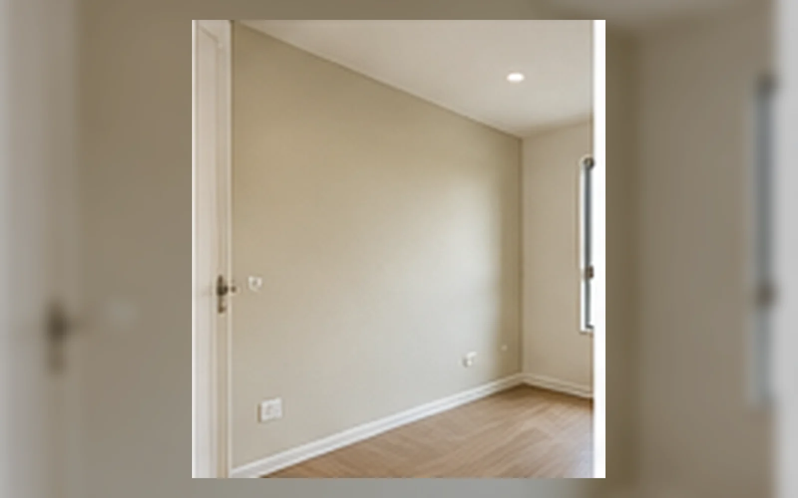 Wall repainting in a Singapore home.